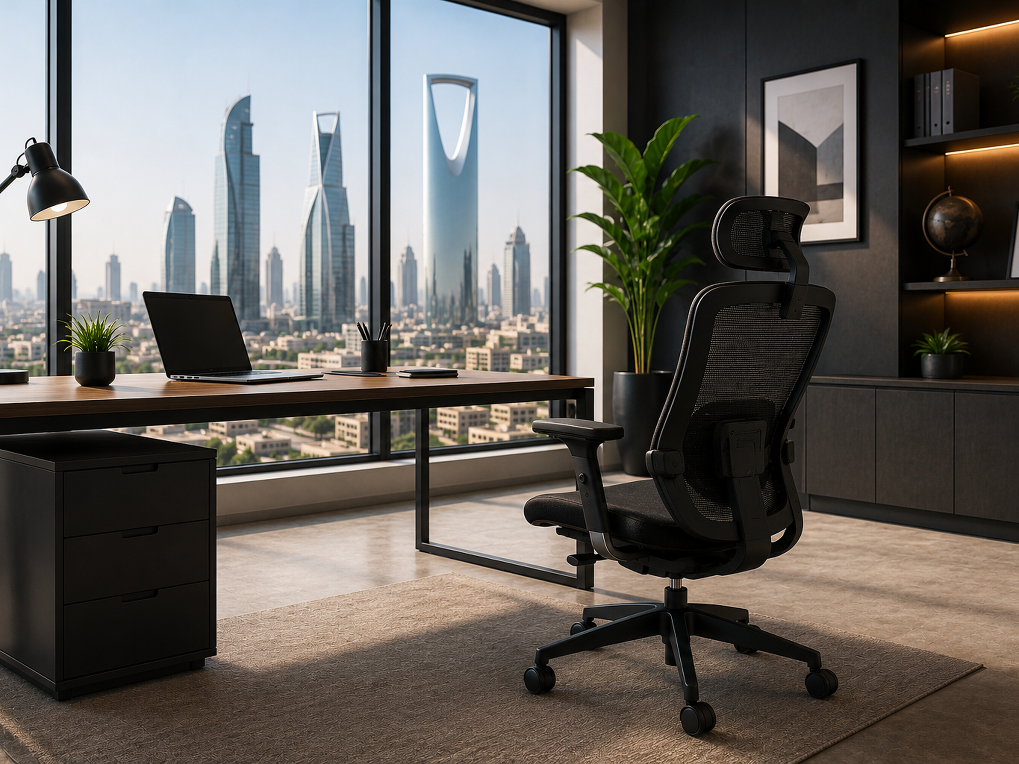 Office chair in KSA workplace